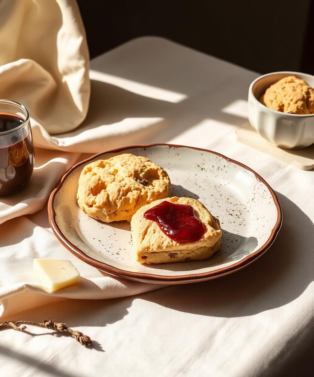 Cardamom Morning Scones
